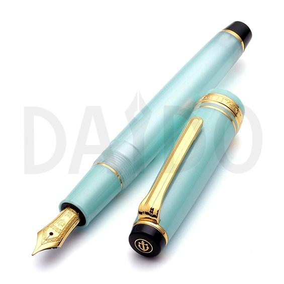 セーラー万年筆 ブルー インク色 ブラック 中細 11-1224-301 万年筆用