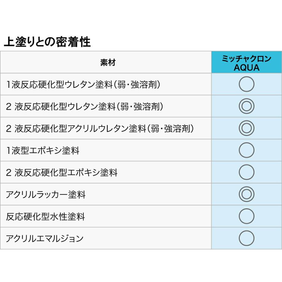 まとめ買い 6本入 ミッチャクロンAQUA エアゾール 300ml 染めQテクノロジィ クリヤー 水溶性 密着プライマー｜e-daiku｜07