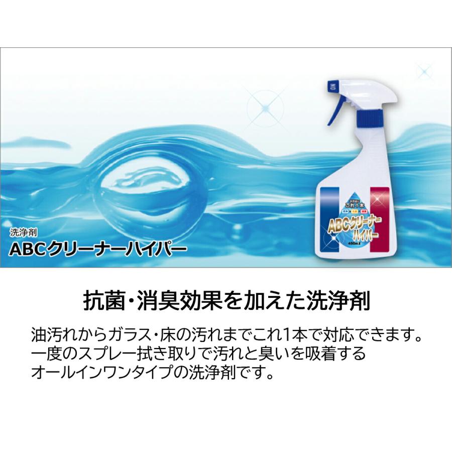 クリーナー ABCクリーナーハイパー 20L ABCH20L ABC商会 万能クリーナー 万能洗剤 マルチクリーナー 洗剤 掃除 洗浄 抗菌 消臭 アルカリイオン水_1