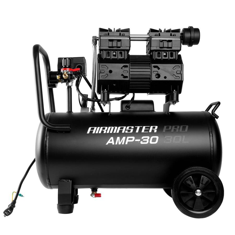 静音オイルレスコンプレッサー 30L シンセイ エアーコンプレッサー 