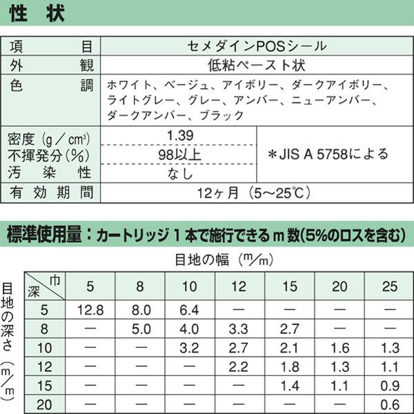 まとめ買い 20本入 変成シリコーンシーラント POSシール アンバー 333ml SM-449 セメダイン - 2