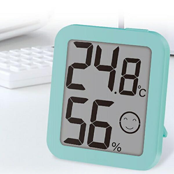 温度計 デジタル温湿度計 環境チェッカー ミント 73249 シンワ測定