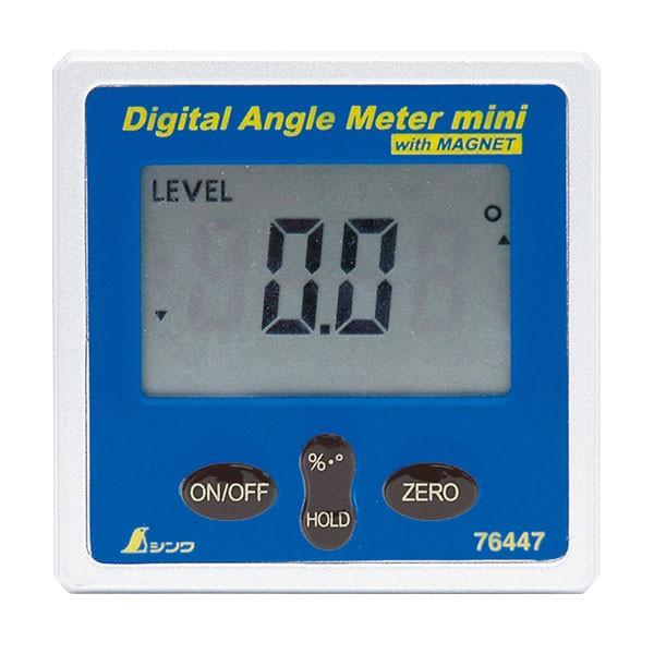 アンティーク調　TAMURA　測量器具　レトロな水平器 シンワ 水平器 デジタルアングルメーター ミニ マグネット付 76447