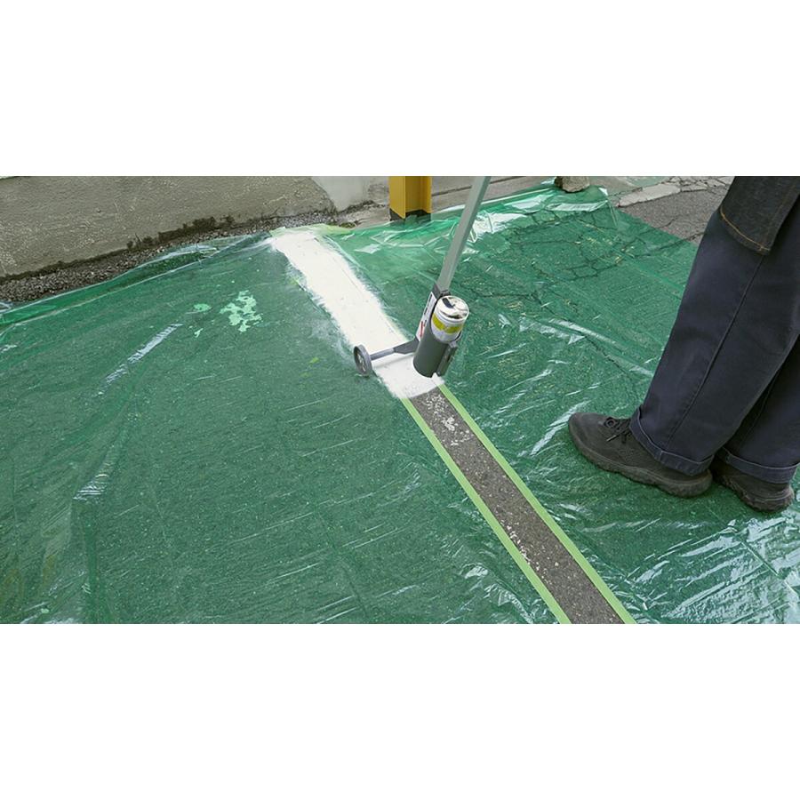 アサヒペン 塗料 道路線引き用スプレー 400ml 黄色 太線用 水性 アサヒペン 塗料 道路線引き用スプレー 400ml 黄色 太線用 水性