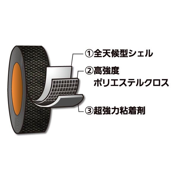 ゴリラテープ シルバー 48mm×11m×0.43mm 呉工業 強力補修テープ｜e-daiku｜03