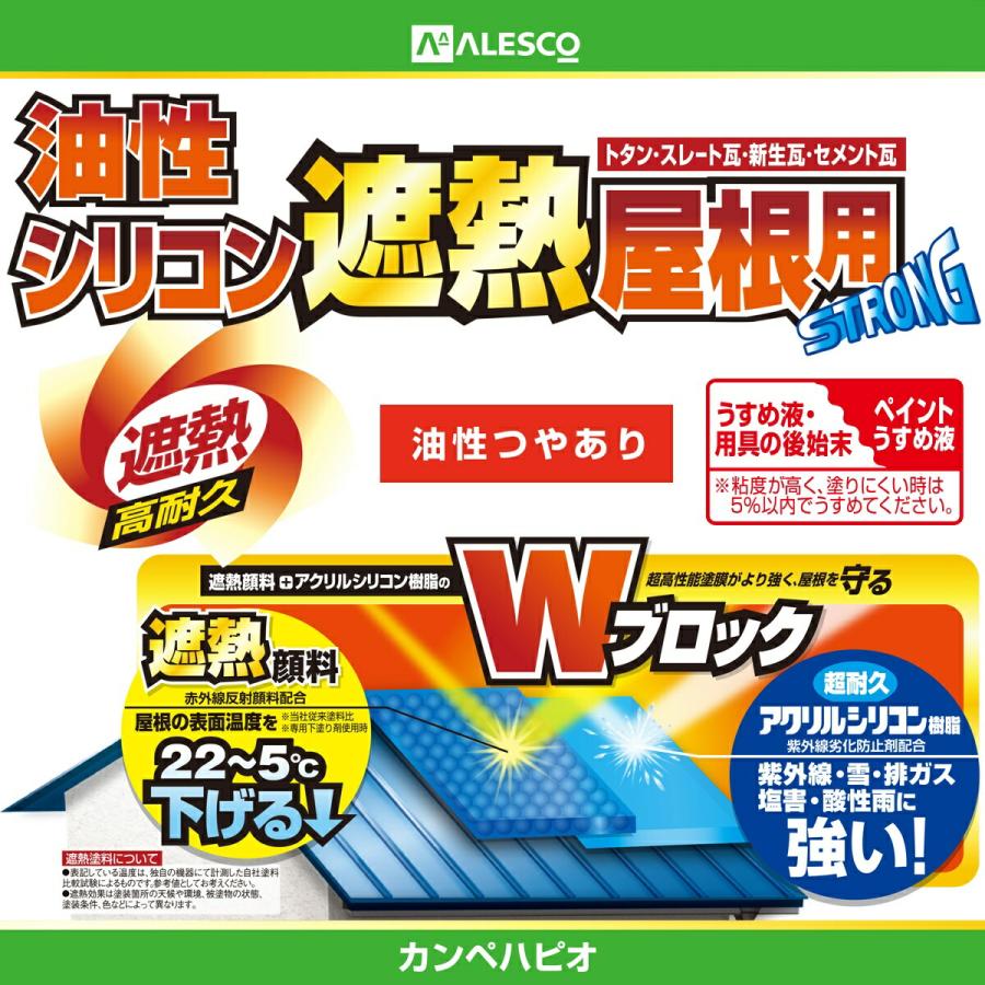 カンペハピオ 塗料 油性シリコン遮熱屋根用 14kg 新カーボン カンペハピオ 塗料 油性シリコン遮熱屋根用 14kg 新カーボン