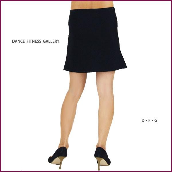 ダンススカート 斜めラインミニスカート 社交ダンス ダンス衣装