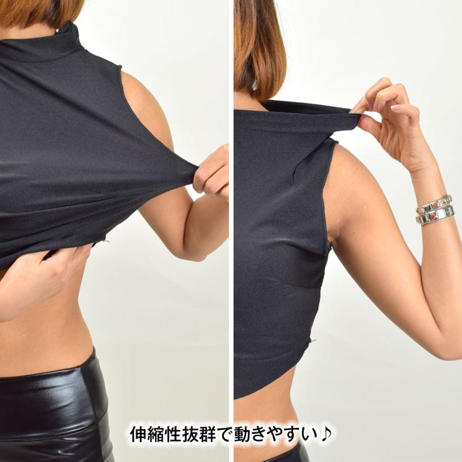 トップス　ダンス衣装 miniministore ショート丈トップス ダンス衣装 -ファッション