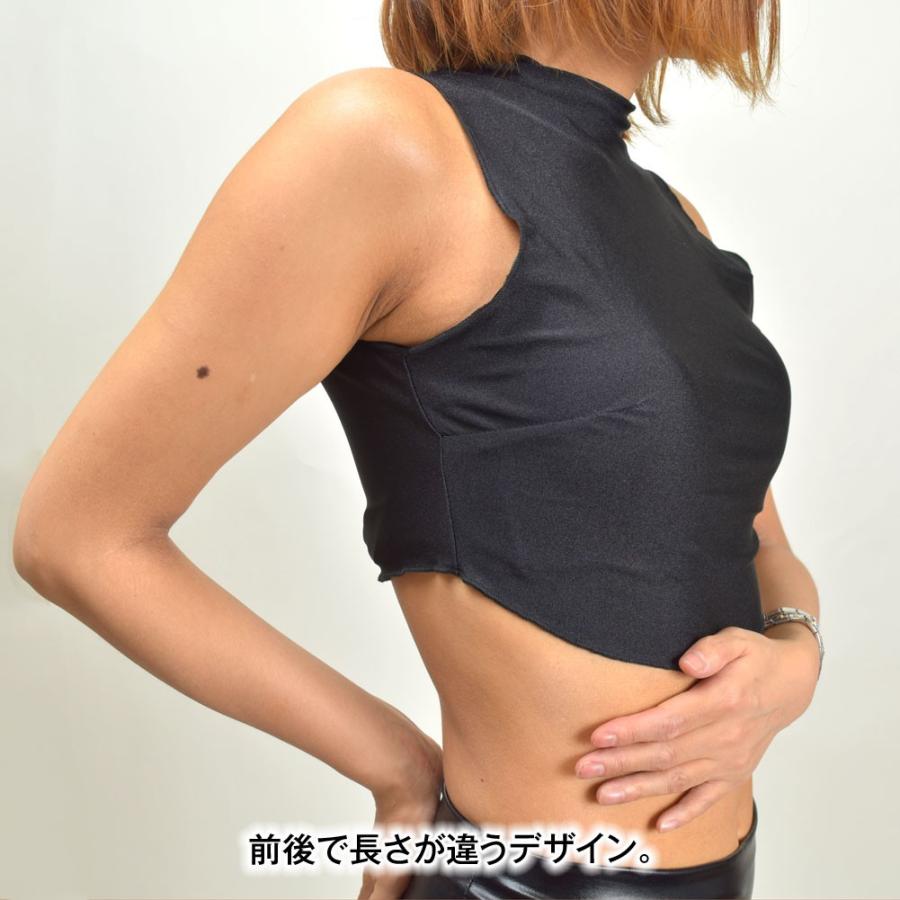 新品 ノースリーブショートトップス PK 岡部あゆみさんコラボ ]選べる2タイプノースリーブ＆ショートスリーブ