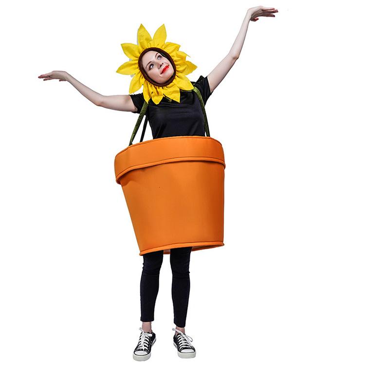 ひまわり 男女兼用 ユニセックス 送料無料 ハロウィン衣装 大人用 女性