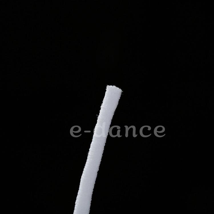 マスク用ゴム紐 楕円 約4MM×15Mカット ふんわりやわらかタイプ 白 ホワイト 手作りマスク ハンドメイド マスク用ゴム 平ゴムタイプ  ひも |  | 12