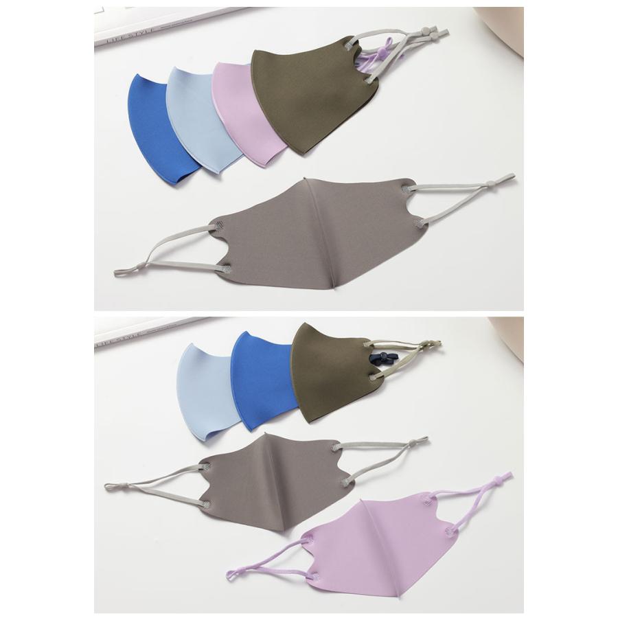 マスク 接触冷感 新色追加 S〜L 4枚セット 洗えるマスク 布 洗える 飛沫 花粉対策 大人用 男女兼用 立体  ひんやり マスク 涼しいマスク |  | 06