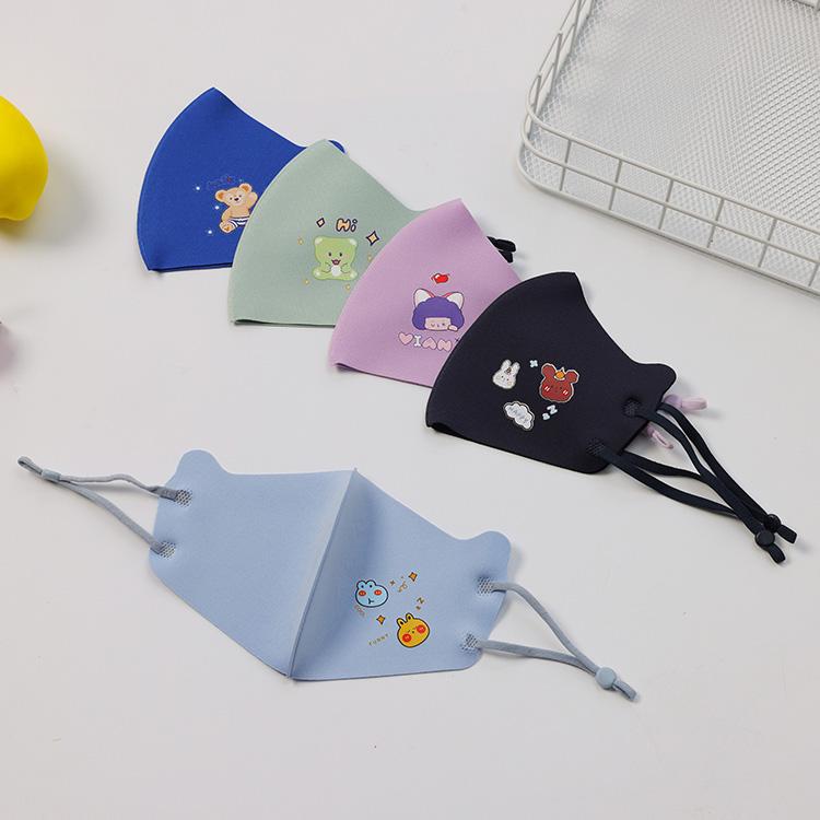 接触冷感 マスク 4枚セット ひんやり マスク 子ども用 マスク 子供用 キッズ kids 1層構造 洗える 男女兼用 冷感 マスク 夏用マスク ゴム調節可能 |  | 19