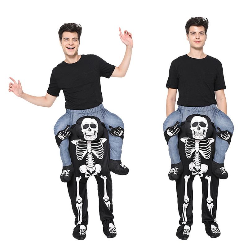 Men's ハロウィン 衣装 男海賊 骨 ホラー  骸骨 どくろ  男性用 メンズ用  ハロウィーン 王様ハロウィン衣装 コスプレ衣装 コスチューム |  | 05