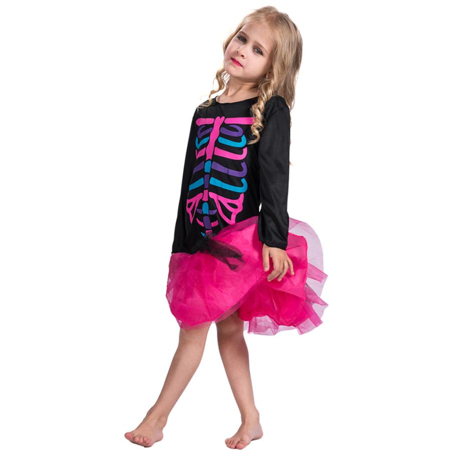 子供ハロウィン衣装子供  女の子 骨 ホラー  骸骨   ドクロ どくろ ゾンビ  キッズ ハロウィン衣装 幼稚園ハロウィン衣装 最新ハロウィン衣装 |  | 02