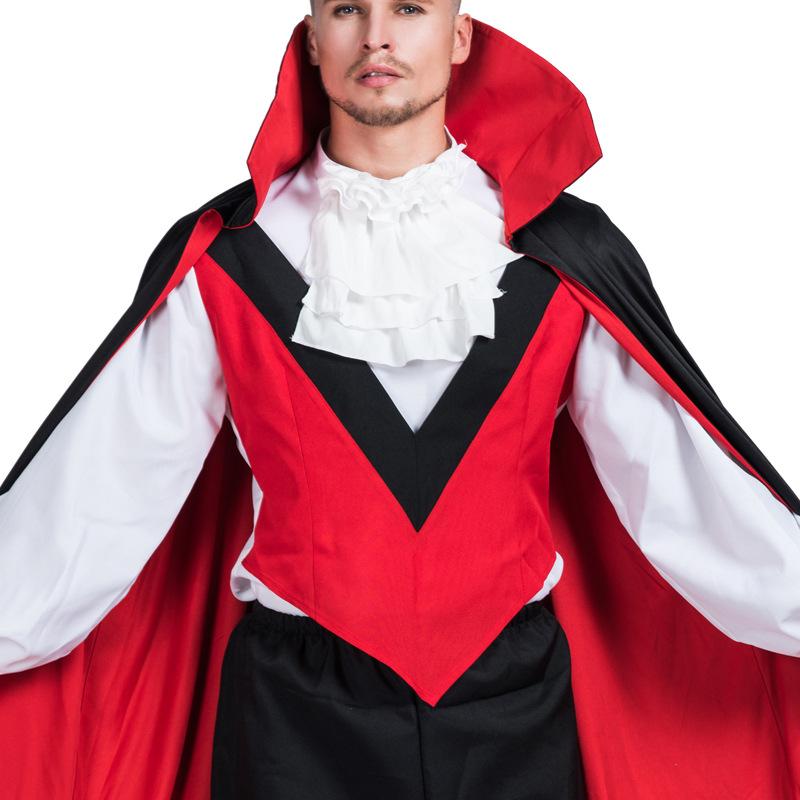 Men's ハロウィン マント ゴーストケープ   吸血鬼マント  バンパイア マント  男性用 メンズ用  ハロウィーン 王様ハロウィン衣装 コスプレ衣装 コスチューム |  | 05