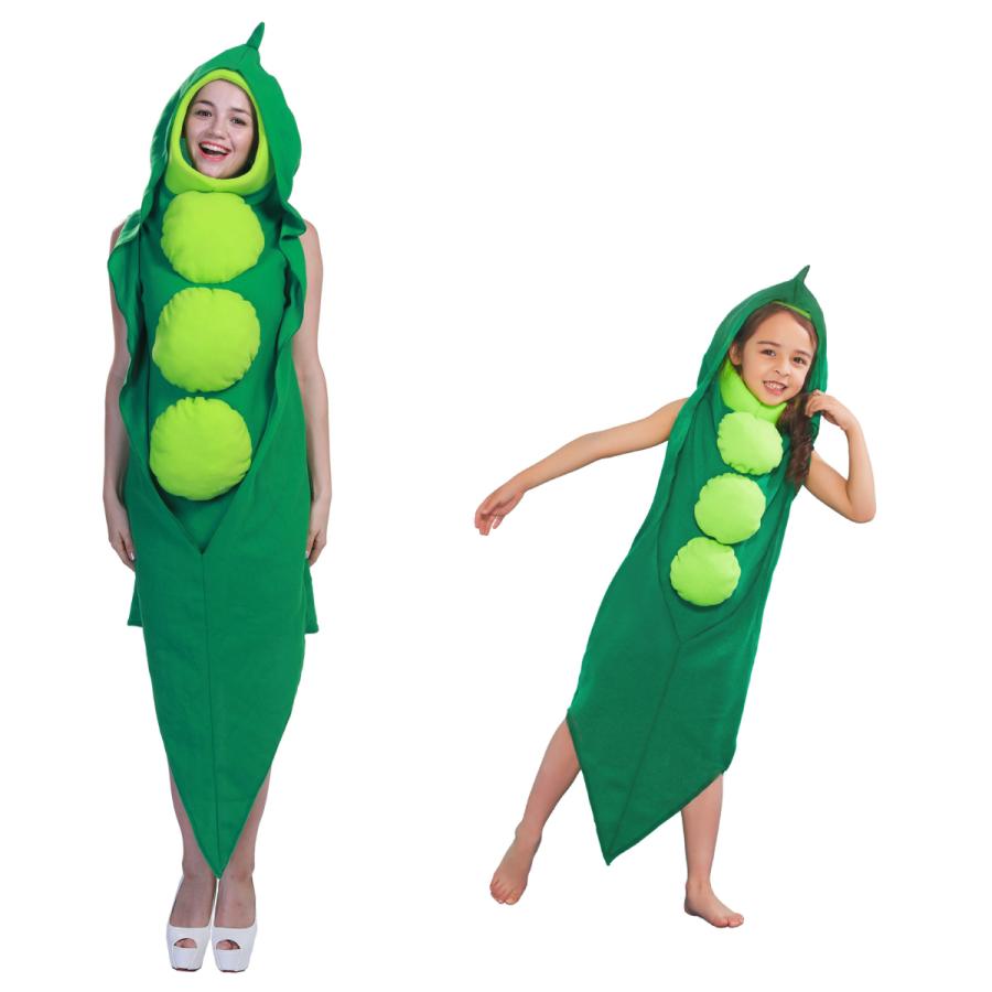 子供ハロウィン衣装子供  女の子 大人用 女性用  レディース ガールズ  エンドウ 豌豆  ハロウィン 衣装 キッズ ハロウィン衣装 幼稚園ハロウィン衣装 |  | 02