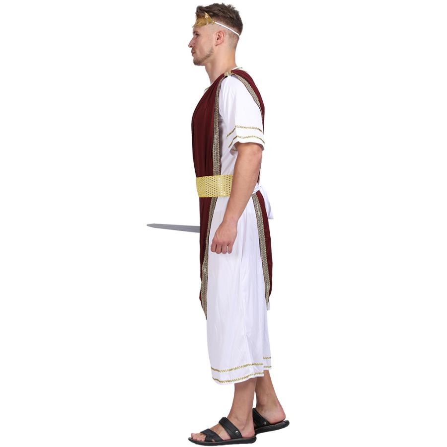 Men's ハロウィン 衣装 カエサルに変身  男性用 メンズ用  ハロウィーン 王様ハロウィン衣装 コスプレ衣装 コスチューム  仮装 変装 パーティー イベン |  | 02