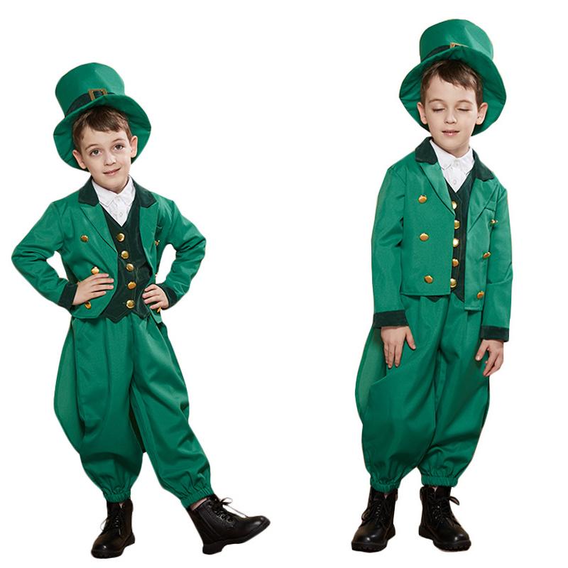 子供ハロウィン衣装子供 男の子 女の子 緑 セントパトリックスデーに変身 ハロウィン 衣装 キッズ ハロウィン衣装 幼稚園ハロウィン衣装 最新ハロウィン衣装 |  | 04
