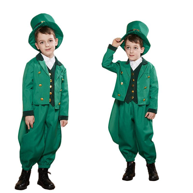 子供ハロウィン衣装子供 男の子 女の子 緑 セントパトリックスデーに変身 ハロウィン 衣装 キッズ ハロウィン衣装 幼稚園ハロウィン衣装 最新ハロウィン衣装 |  | 05