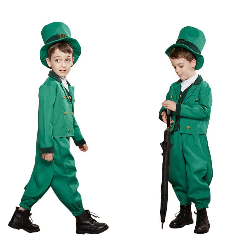 子供ハロウィン衣装子供 男の子 女の子 緑 セントパトリックスデーに変身 ハロウィン 衣装 キッズ ハロウィン衣装 幼稚園ハロウィン衣装 最新ハロウィン衣装 |  | 07