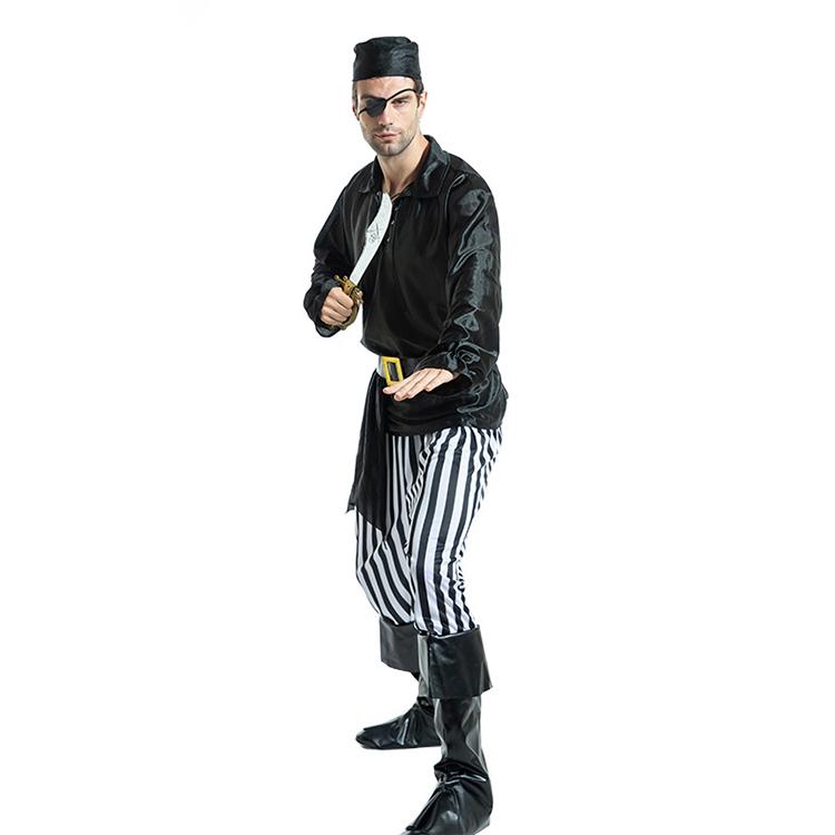 M〜XL Men's  海賊 ハロウィン 衣装 パイレーツオブカリビアン 男性用 メンズ用  ハロウィーン 王様ハロウィン衣装  コスプレ ジャック船長  コスチューム |  | 04