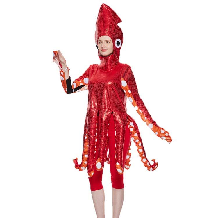 大人用 女性用 ハロウィン衣装 マダコ ハロウィン 衣装 仮装 コスプレ衣装 レディース イベント ハロウィーン ガールズ ハロウィーン衣装 送料無料 |  | 05