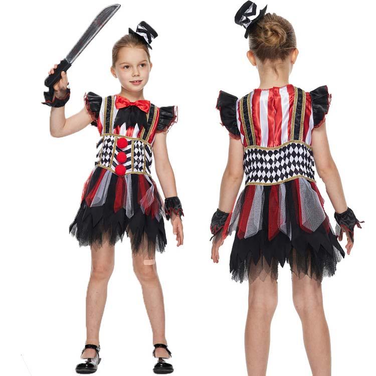 子供ハロウィン衣装 サーカスのピエロ 滑稽 男の子 女の子 KIDS キッズ ハロウィン衣装 幼稚園ハロウィン衣装 最新 コスチューム ハロウィーン衣装 送料無料 | 