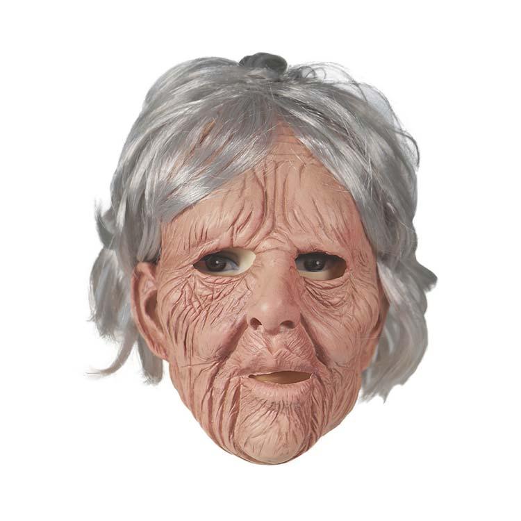 送料無料 ハロウィン仮面 仮装  怖いお面 ラテックス ハロウィンコスチューム演出道具 クリスマス  女性用 男性用 コスプレマスクお爺さん 老人のマスク |  | 14