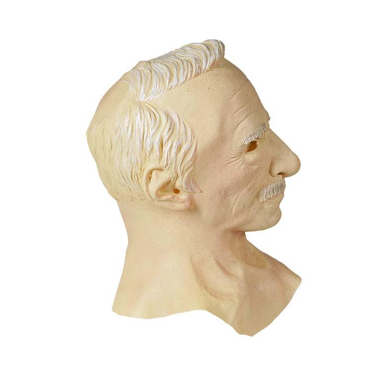 送料無料 ハロウィン仮面 仮装  怖いお面 ラテックス ハロウィンコスチューム演出道具 クリスマス  女性用 男性用 コスプレマスクお爺さん 老人のマスク |  | 06