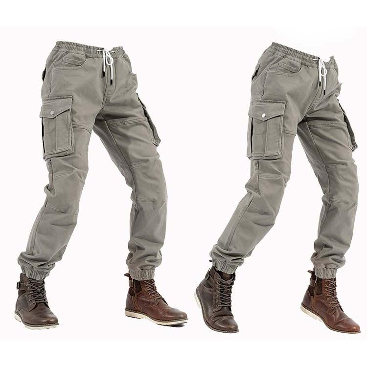 送料無料 S〜3XL プロテクター付き 裏起毛! ジーンズ デニム バイク