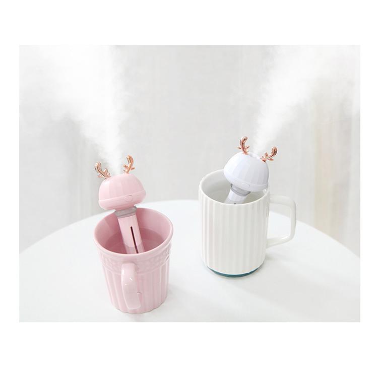 送料無料 USB給電式 インテリア  加湿器 卓上加湿器 USB 小型 静音  大容量 ミストボックス USB加湿器 卓上 オフィス 車載 コードレス 携帯加湿器 |  | 10