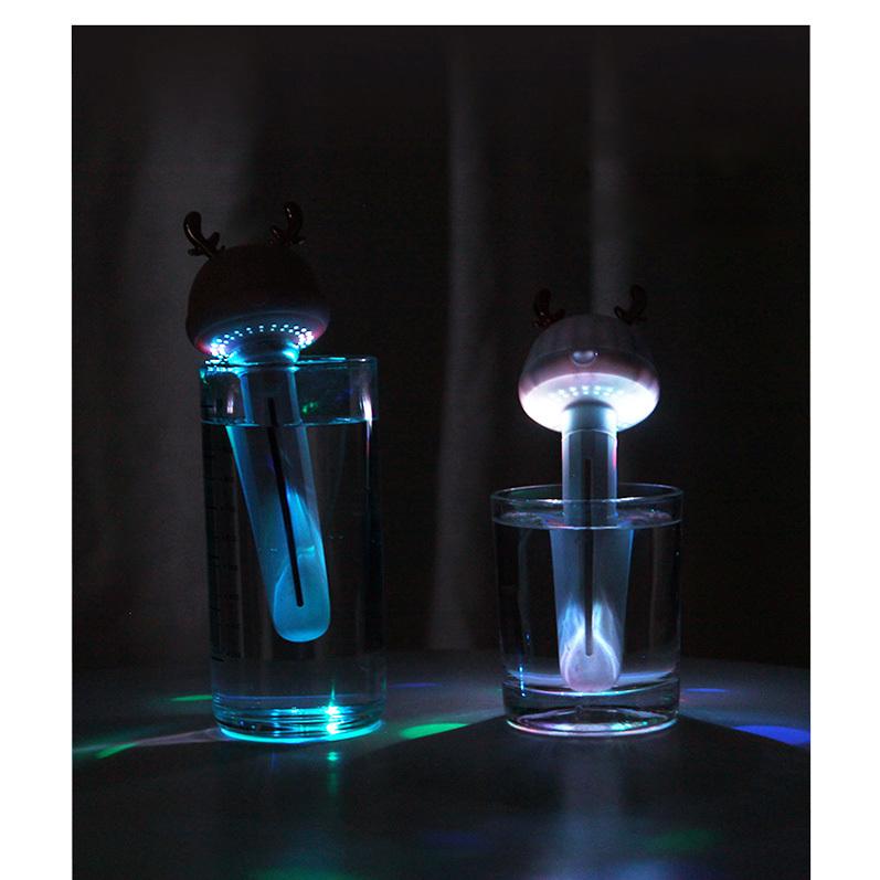 送料無料 USB給電式 インテリア  加湿器 卓上加湿器 USB 小型 静音  大容量 ミストボックス USB加湿器 卓上 オフィス 車載 コードレス 携帯加湿器 |  | 13