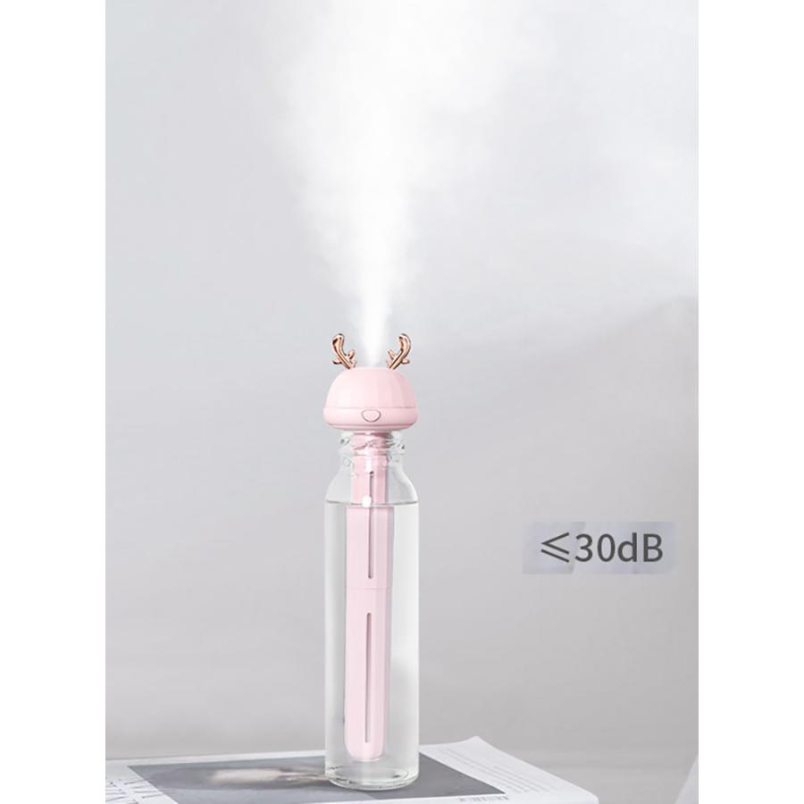 送料無料 USB給電式 インテリア  加湿器 卓上加湿器 USB 小型 静音  大容量 ミストボックス USB加湿器 卓上 オフィス 車載 コードレス 携帯加湿器 |  | 06