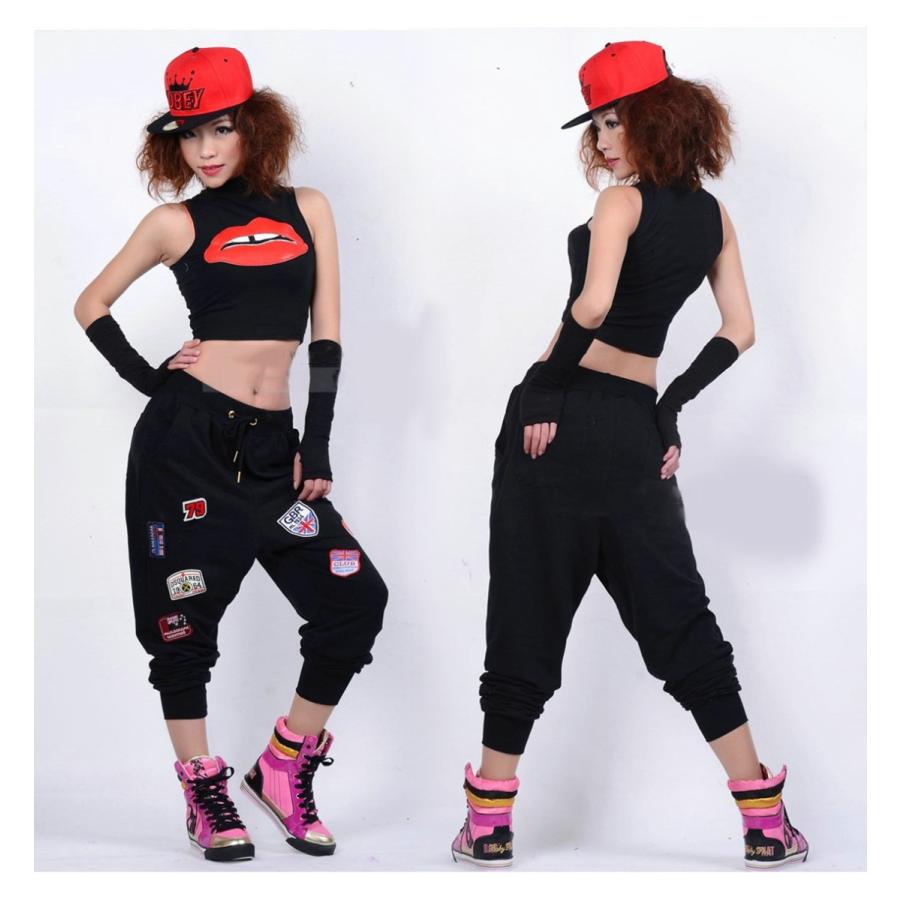 世界有名な ダンス衣装 ロングパンツ ジャズダンス レディース ファッション ストリートダンス お買い得 ボリュームたっぷり 派手 Materialworldblog Com
