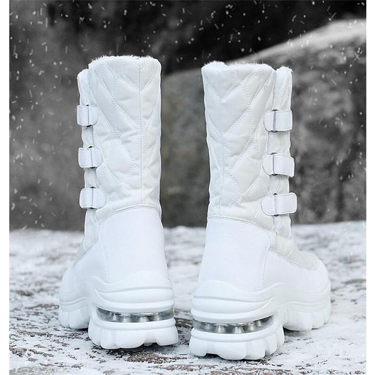 送料無料 レディース長靴 ブーツ スノーブーツ ロングブーツ 裏起毛 冬