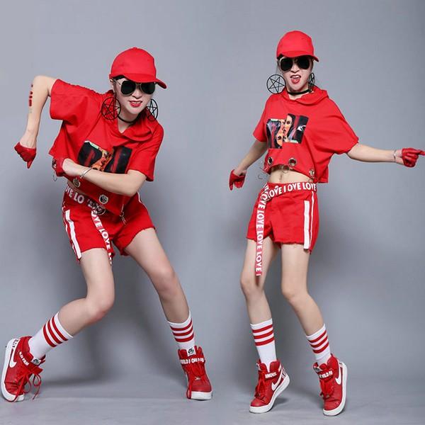 Tシャツ ジャズダンス レディース ファッション ストリートダンス お買い得 ダンス衣装 ボリュームたっぷり 派手 卓抜