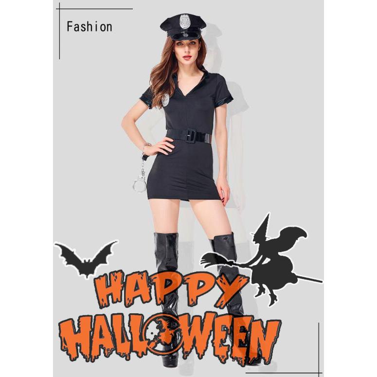ハロウィン衣装 大人用 女性用  ポリス コスプレ 警察官 コスチューム パイロット ハロウィン 衣装 コスプレ レディース ガールズ  ハロウィーン |  | 04