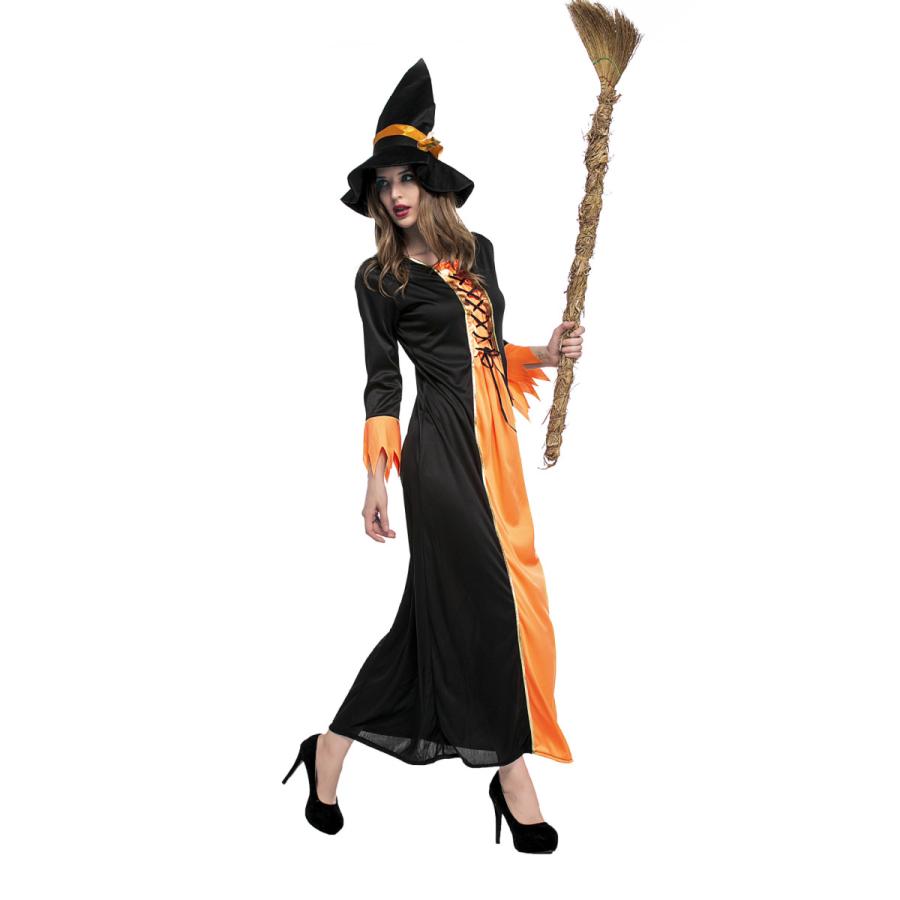 大きいサイズM〜XL ハロウィン衣装 大人用 女性用 ドレス  witch 巫女 ウィッチガール  ハロウィン 衣装 仮装 コスプレ  レディース  イベント ハロウィーン |  | 05