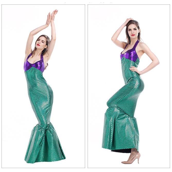 M-XL大人用 ハロウィン衣装 女性用 マーメイド マーマン にんぎょ 人魚姫 人魚 ハロウィン 衣装 仮装 コスプレ レディース ガールズ ハロウィーン コスチューム |  | 04