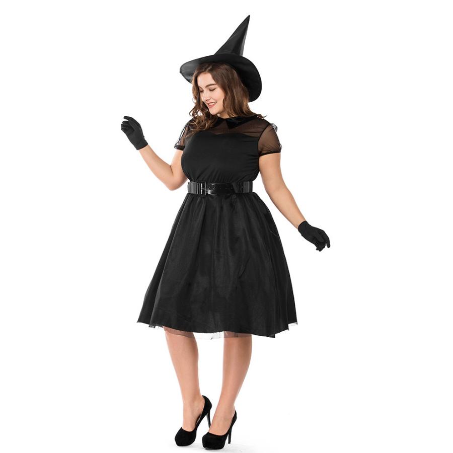 大きいサイズM〜XXXL ハロウィン衣装 大人用 女性用 ドレス  witch 巫女 ウィッチガール  ハロウィン 衣装 仮装 コスプレ  レディース  イベント ハロウィーン |  | 03