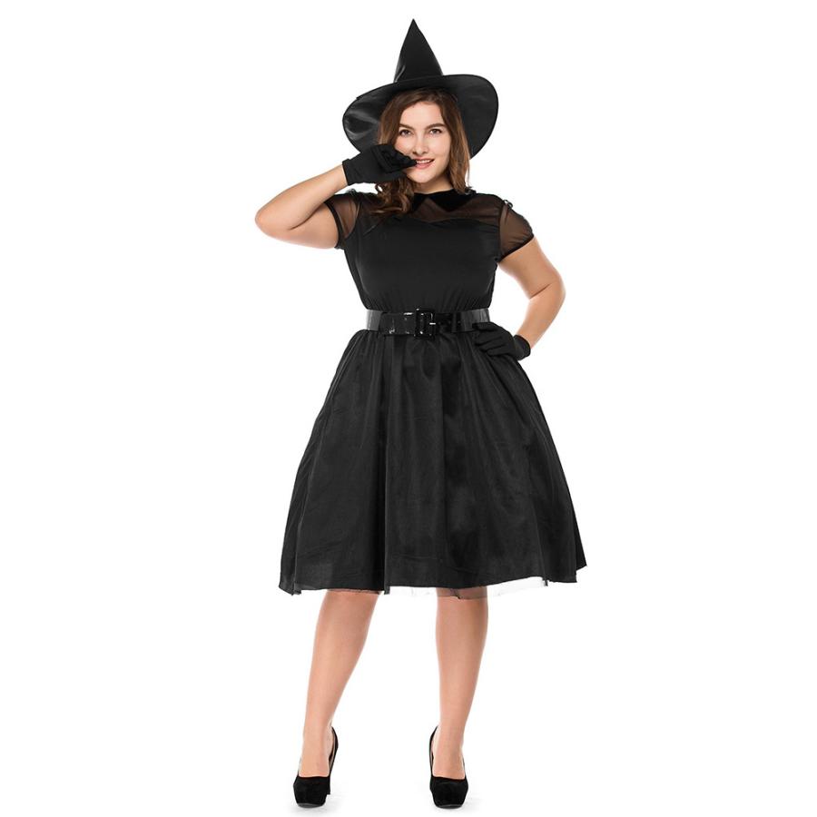 大きいサイズM〜XXXL ハロウィン衣装 大人用 女性用 ドレス  witch 巫女 ウィッチガール  ハロウィン 衣装 仮装 コスプレ  レディース  イベント ハロウィーン |  | 05