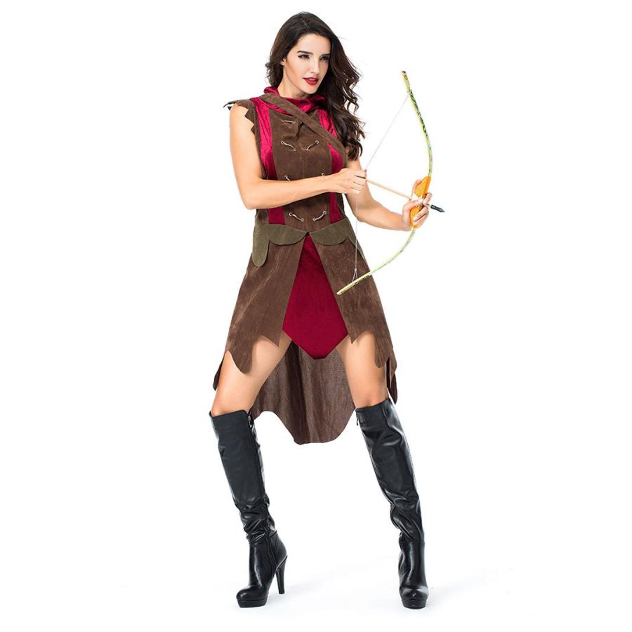 M〜XLインディアン  野人 ハロウィン衣装 大人用 女性用 ドレス  ハロウィン 衣装 仮装 コスプレ  レディース  イベント ハロウィーン  仮装コスプレ COSPLAY |  | 02