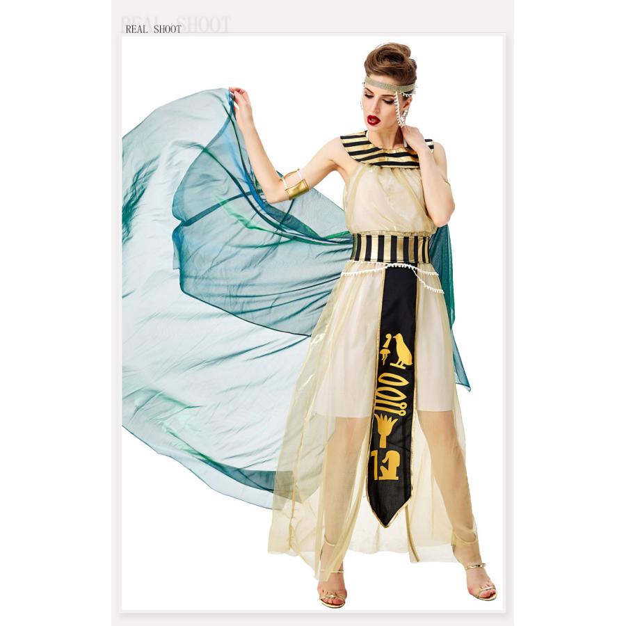 大人用 女性用 ハロウィン衣装 エジプトの女王  ギリシャの女神 ハロウィン 衣装 仮装 コスプレ衣装 レディース イベント ガールズ ハロウィーン衣装 送料無料 |  | 03