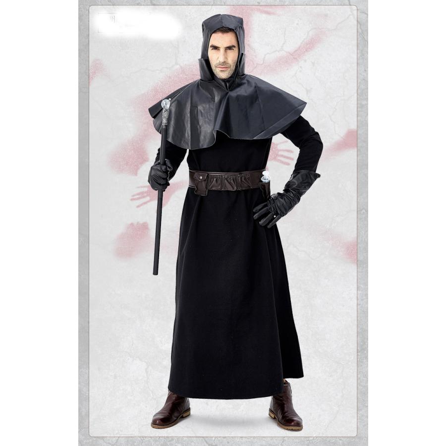 M〜XL Men's ハロウィン 衣装 男性用 メンズ用 疫病のカラス 医者 ハロウィーン 王様ハロウィン衣装 コスプレ コスチューム  COSPLAY仮装 コスプレアニメ |  | 04