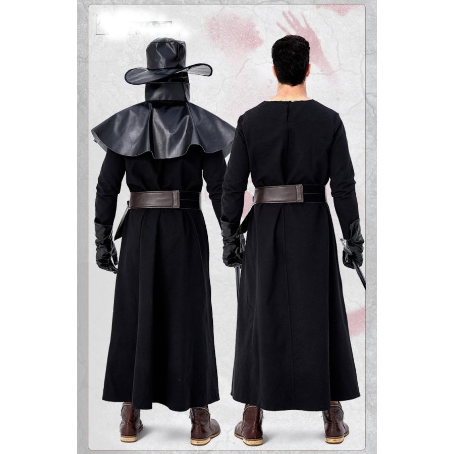 M〜XL Men's ハロウィン 衣装 男性用 メンズ用 疫病のカラス 医者 ハロウィーン 王様ハロウィン衣装 コスプレ コスチューム  COSPLAY仮装 コスプレアニメ |  | 05