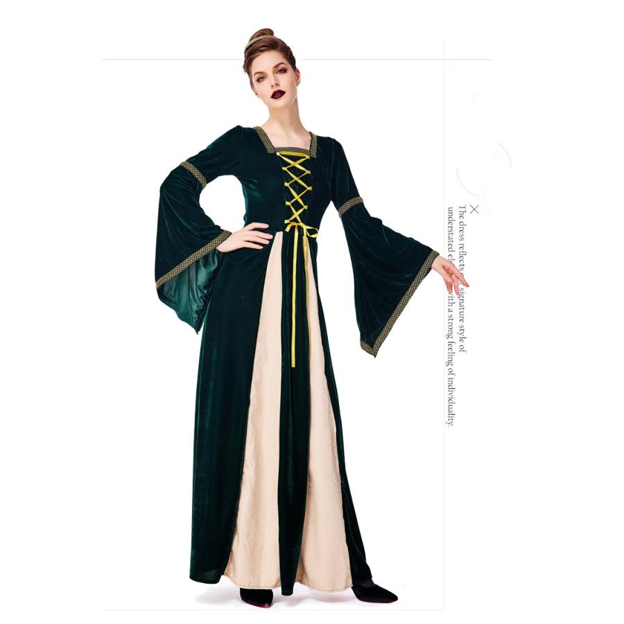 M〜XXLヨーロッパプリンセス 女王 宮廷ドレス ロングスカート ハロウィン衣装 大人用 女性用 ハロウィン 衣装 コスプレ  レディース  ガールズ   ハロウィーン |  | 03