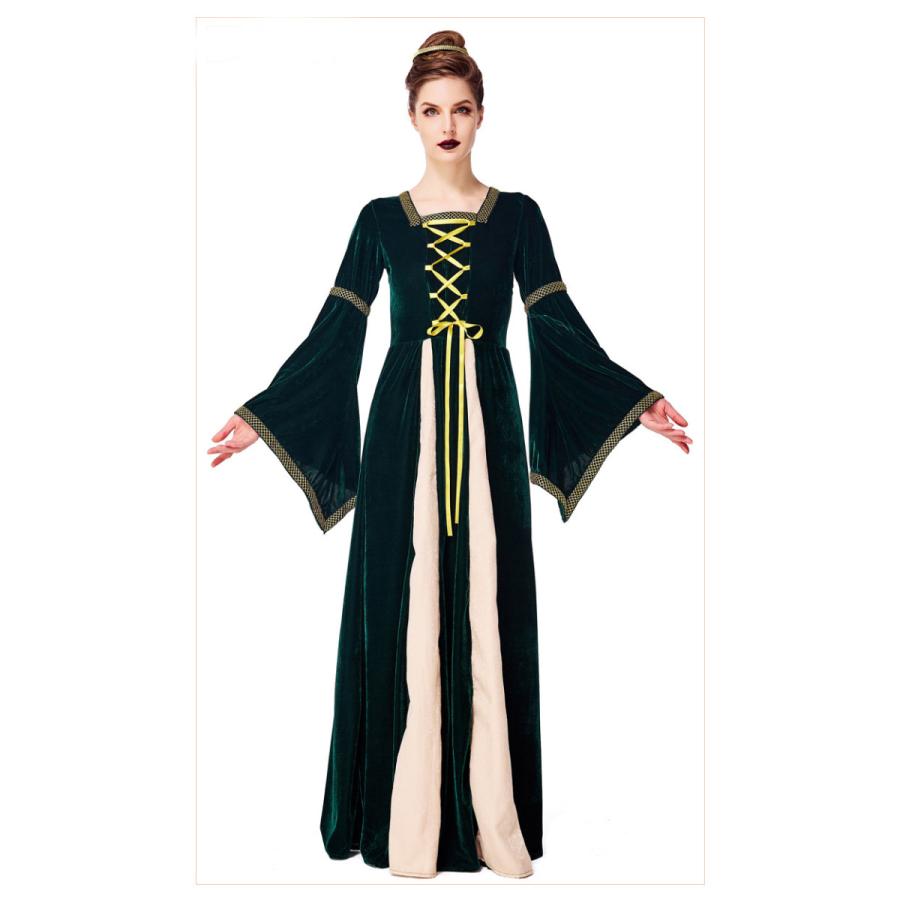 M〜XXLヨーロッパプリンセス 女王 宮廷ドレス ロングスカート ハロウィン衣装 大人用 女性用 ハロウィン 衣装 コスプレ  レディース  ガールズ   ハロウィーン |  | 04