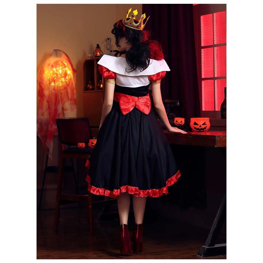 大人用 女性用 ハロウィン衣装 ハートの女王 ハロウィン 衣装 仮装 コスプレ衣装 レディース イベント ガールズ ハロウィーン衣装 送料無料 |  | 04