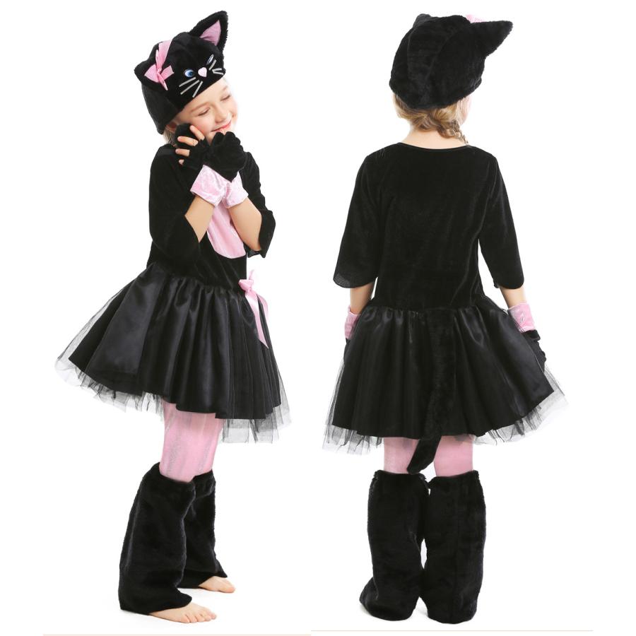 子供ハロウィン衣装子供 女の子 男の子 猫  黒猫 ウィッチ  キッズ ハロウィン衣装   幼稚園ハロウィン衣装  最新ハロウィン衣装  ハロウィーン |  | 04